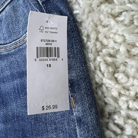 Girls Size 10 Old Navy Ballerina Jean Shorts NWT - Picture 3 of 5